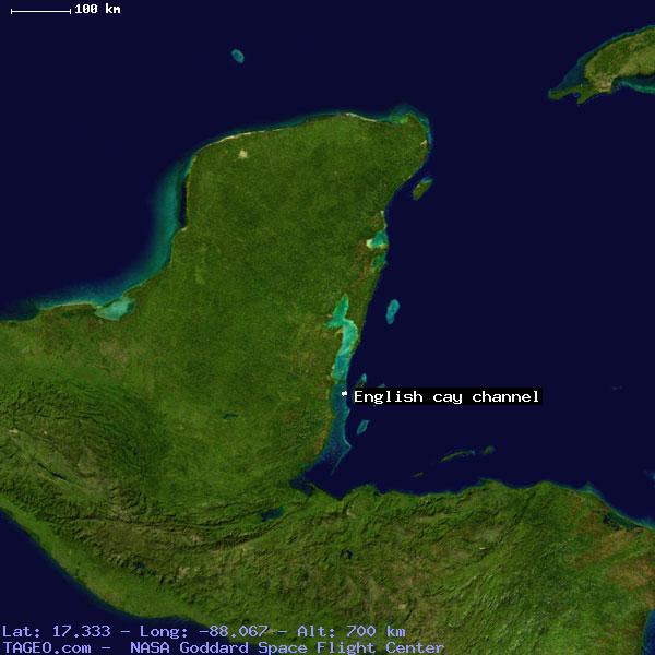 English cay channel